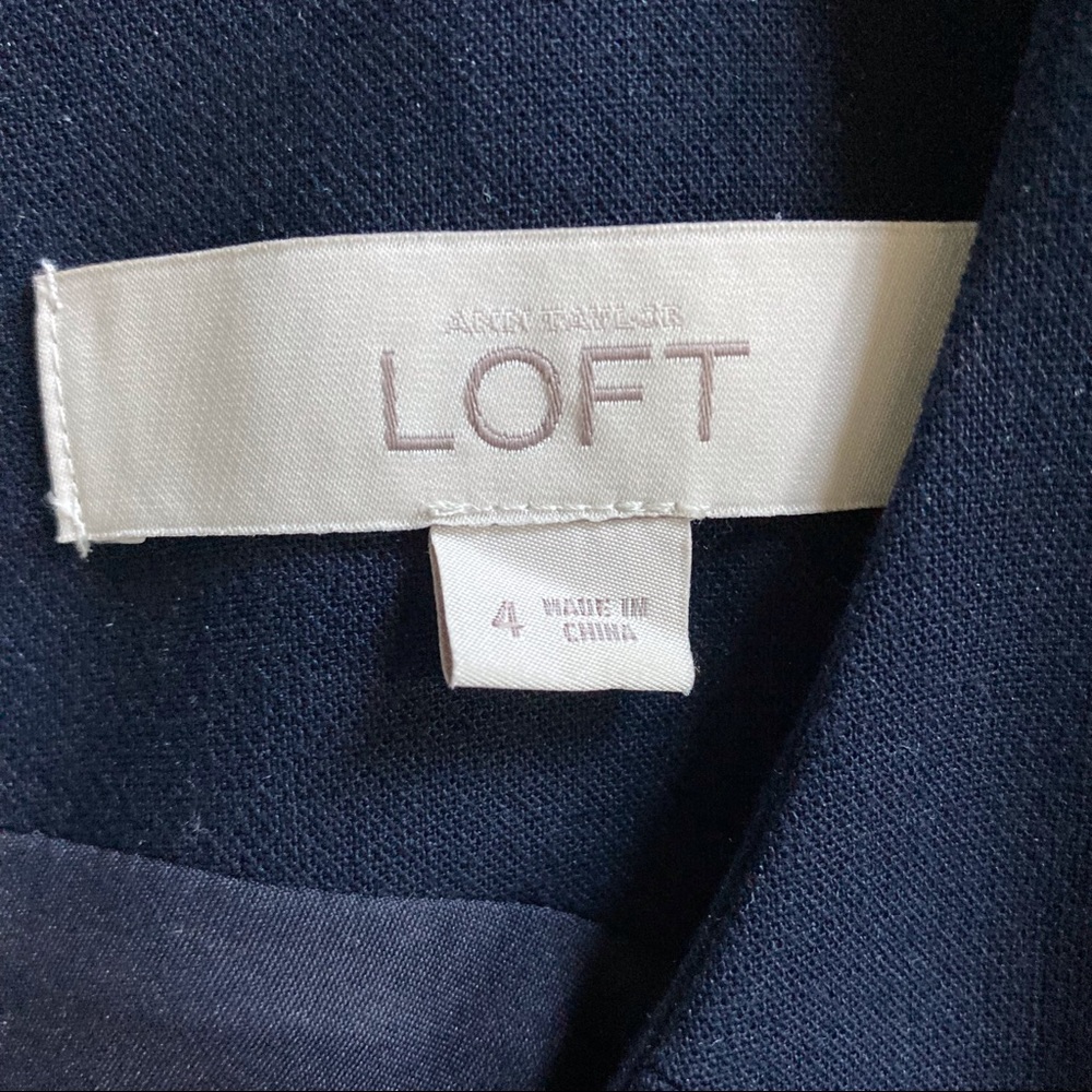 Navy LOFT Dress - Picture 5 of 6